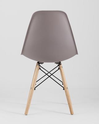 Комплект Stool Group Стул Eames Style DSW темно-серый x4 (разборный каркас) арт. УТ000037612