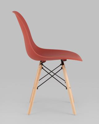 Стул Stool Group Стул Eames Style DSW терракотовый (разборный каркас) арт. УТ000039374