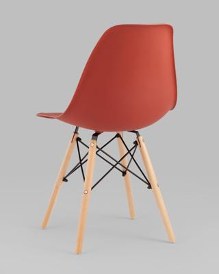 Стул Stool Group Стул Eames Style DSW терракотовый (разборный каркас) арт. УТ000039374