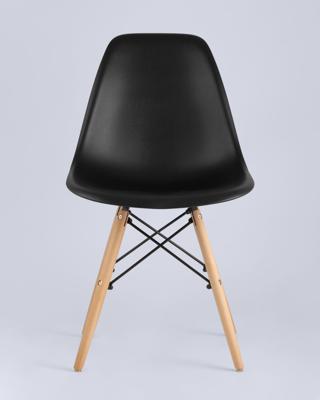 Комплект Stool Group Стул Eames Style DSW черный x4 (разборный каркас) арт. УТ000037613