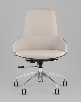 Кресло компьютерное TopChairs Кресло офисное TopChairs Soulo светло-серый, серый арт. УТ000039420