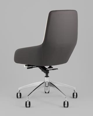Кресло компьютерное TopChairs Кресло офисное TopChairs Soulo светло-серый, серый арт. УТ000039420