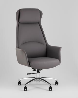 Кресло компьютерное TopChairs Кресло руководителя TopChairs Viking NEW серое арт. УТ000039424