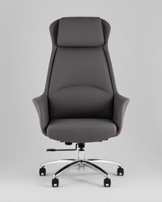 Кресло компьютерное TopChairs Кресло руководителя TopChairs Viking NEW серое арт. УТ000039424