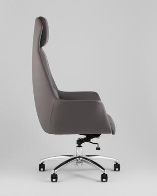 Кресло компьютерное TopChairs Кресло руководителя TopChairs Viking NEW серое арт. УТ000039424