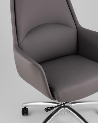Кресло компьютерное TopChairs Кресло руководителя TopChairs Viking NEW серое арт. УТ000039424