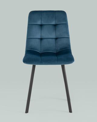 Комплект Stool Group Стул Chilly велюр сине-зеленый 4 шт. арт. УТ000039338