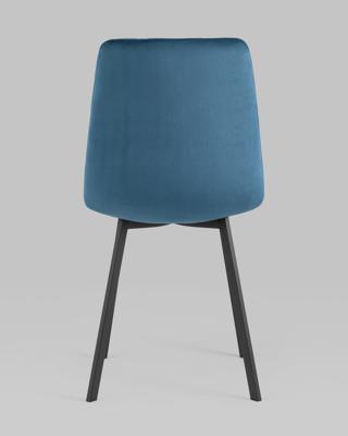 Комплект Stool Group Стул Chilly велюр сине-зеленый 4 шт. арт. УТ000039338