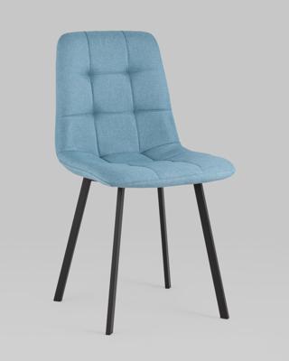 Комплект Stool Group Стул Chilly рогожка голубой 4 шт. арт. УТ000037231