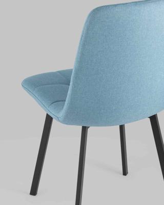 Комплект Stool Group Стул Chilly рогожка голубой 4 шт. арт. УТ000037231