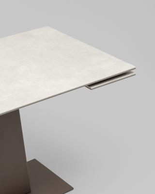 Стол Stool Group Стол Арнон 120-180/80/76 см керамика Carmen light grey арт. УТ000040452