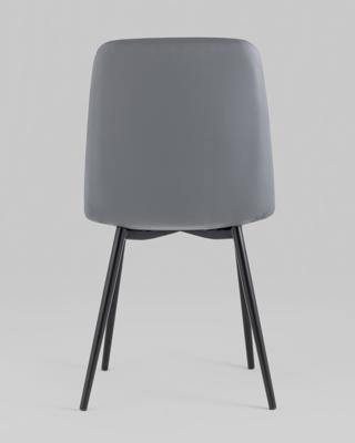 Комплект Stool Group Стул Oliver экокожа серый 2 шт. арт. УТ000036573