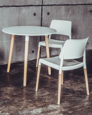 Стол Stool Group Стол круглый EAMES DST NEW D80 белый арт. УТ000039064