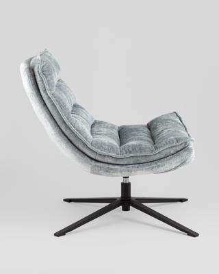 Кресло Stool Group Кресло лаунж Lazy серый арт. УТ000038981