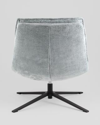 Кресло Stool Group Кресло лаунж Lazy серый арт. УТ000038981
