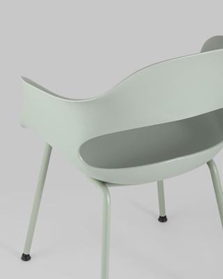 Комплект Stool Group Стул Lady пластик серо-зеленый 4 шт. арт. УТ000037273