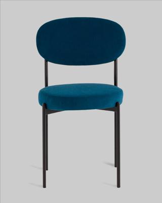 Комплект Stool Group Стул Бриф DD велюр синий 4 шт. арт. УТ000041542