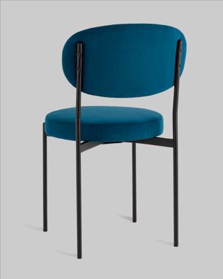 Комплект Stool Group Стул Бриф DD велюр синий 4 шт. арт. УТ000041542
