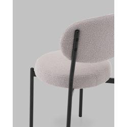 Комплект Stool Group Стул Бриф DD букле светло-серый 4 шт. арт. УТ000041545
