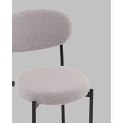 Комплект Stool Group Стул Бриф DD букле светло-серый 4 шт. арт. УТ000041545