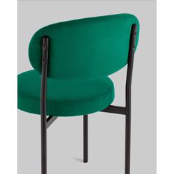Комплект Stool Group Стул Бриф DD велюр зелёный 4 шт. арт. УТ000041539