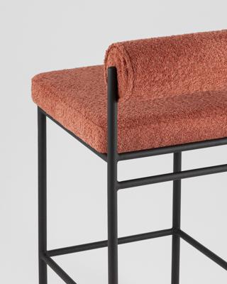Стул полубарный Stool Group Стул полубарный Балла букле коралловый арт. УТ000041908