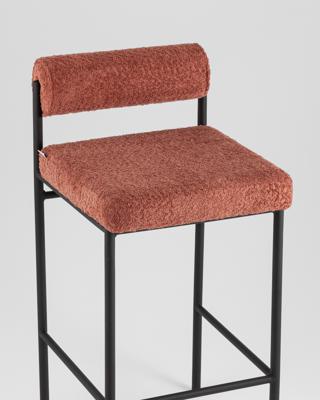 Стул полубарный Stool Group Стул полубарный Балла букле коралловый арт. УТ000041908
