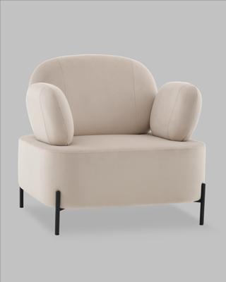 Кресло Stool Group Кресло Кэнди велюр бежевый арт. УТ000041757