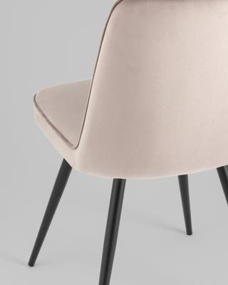 Комплект Stool Group Стул Hedd велюр капучино 4 шт. арт. УТ000041972