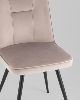 Комплект Stool Group Стул Hedd велюр капучино 4 шт. арт. УТ000041972