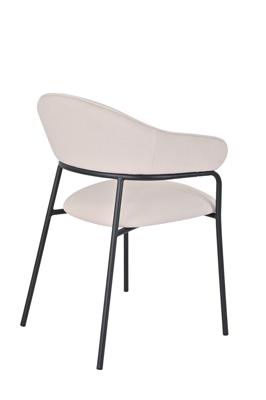 Комплект Stool Group Стул обеденный Leya кремовый 2 шт. арт. УТ000042043