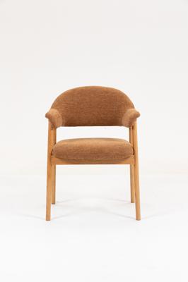 Комплект Stool Group Стул обеденный Tavu с деревянными ножками терракотовый 2 шт. арт. УТ000042034