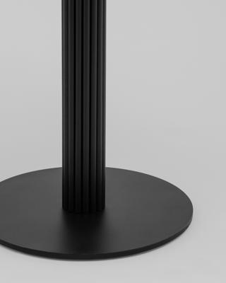 Стол Stool Group Стол круглый Фризбин D90, столешница МДФ сегни темный, основание металл черный арт. УТ000041629