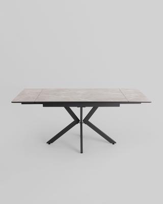 Стол Stool Group Стол раскладной Marmer 120-180*80*76 керамика антрацит арт. УТ000039729