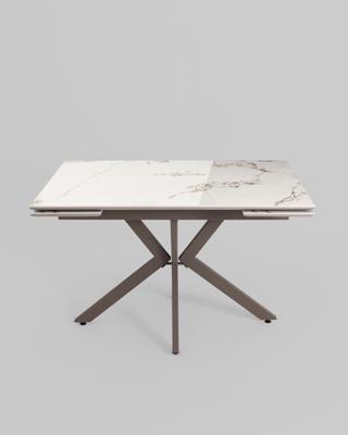 Стол Stool Group Стол раскладной Marmer 120-180*80*76 керамика капучино арт. УТ000039730