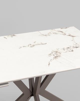 Стол Stool Group Стол раскладной Marmer 120-180*80*76 керамика капучино арт. УТ000039730