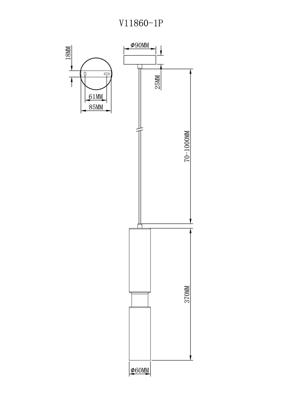 Подвесной светильник Moderli Светильник подвесной Moderli V11860-1P Telma арт. УТ000041877