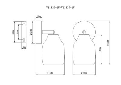 Спот Moderli Спот Moderli V11839-1W Adalina арт. УТ000041856