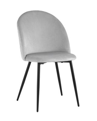 Комплект Stool Group Стул Lilly велюр серебристый 4 шт. арт. УТ000040714