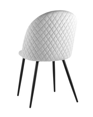 Комплект Stool Group Стул Lilly велюр серебристый 4 шт. арт. УТ000040714