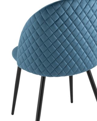 Комплект Stool Group Стул Lilly велюр сине-зеленый 4 шт. арт. УТ000040715