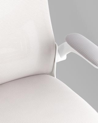 Офисное кресло TopChairs Кресло офисное TopChairs Core серый с подголовником пластик белый арт. УТ000041968