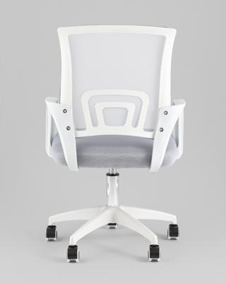 Офисное кресло TopChairs Кресло офисное TopChairs Simple SN серый пластик белый арт. УТ000042081