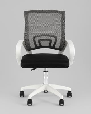 Офисное кресло TopChairs Кресло офисное TopChairs Simple SN черный пластик белый арт. УТ000042082