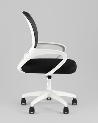 Офисное кресло TopChairs Кресло офисное TopChairs Simple SN черный пластик белый арт. УТ000042082