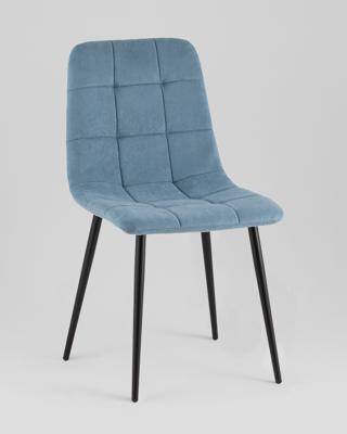 Комплект Stool Group Стул Одди Original велюр пыльно-синий 4 шт. арт. УТ000042284