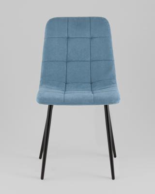 Комплект Stool Group Стул Одди Original велюр пыльно-синий 4 шт. арт. УТ000042284
