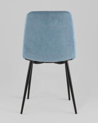 Комплект Stool Group Стул Одди Original велюр пыльно-синий 4 шт. арт. УТ000042284