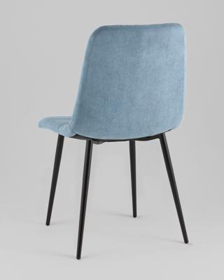 Комплект Stool Group Стул Одди Original велюр пыльно-синий 4 шт. арт. УТ000042284