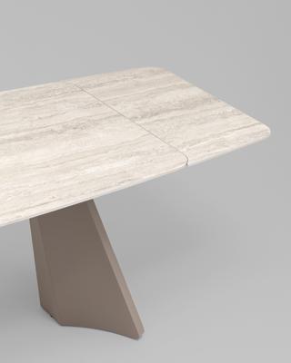 Стол Stool Group Стол обеденный Eliora 180-260х90 см серый травертин керамика арт. УТ000042588